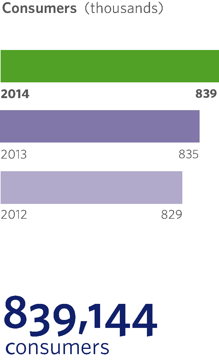 key figure consumers